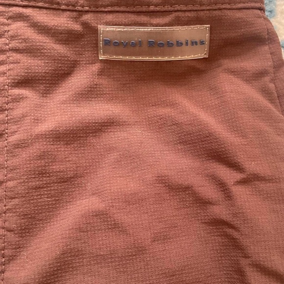 Royal Robbins brown skirt with elastic waistband and side zipper size 6 - Picture 5 of 7